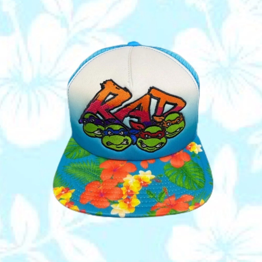 Nickelodeon teenage mutant ninja turtles rad y2k hat 2015 snapback cap